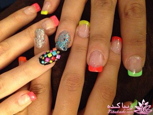 کاشت سه بعدی ناخن | انواع کاشت ناخن | طراحی ناخن